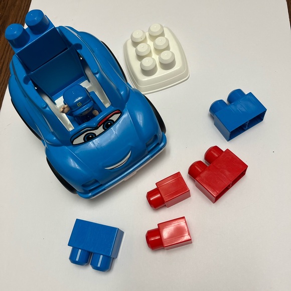 โฅ๏ธ FREE with any purchase ๐๐ฝ Fisher-Price ๐๐ Mega Bloks Peter Police Car - Picture 7 of 14